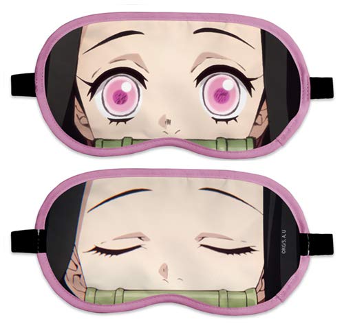 Demon Slayer Nezuko Kamado Eye Mask, Free Size