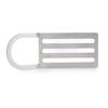 316 Stainless Steel D Ring Weight Belt Keeper Secure Fastening Diving Belt Accessory  Snorkeling