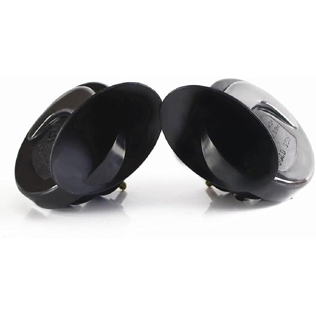 Universal 12V 48V 60V Snail Horn Siren Waterproof Electric Air Horn for Motorcycle Auto Car Scooter Connect to the phone to play music. (60V)