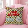 Singer bBad album Bunny  Personalized Pillow Cover Kids Bedroom Wild Party Decor Pillowcase kid Birthday shower Gift