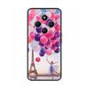 Luxury Painted Case For Redmi 14R 5G Soft Black Silicone Bumper Back Cover for Xiaomi Redmi 14R 14C Cases Funda Shockproof Shell