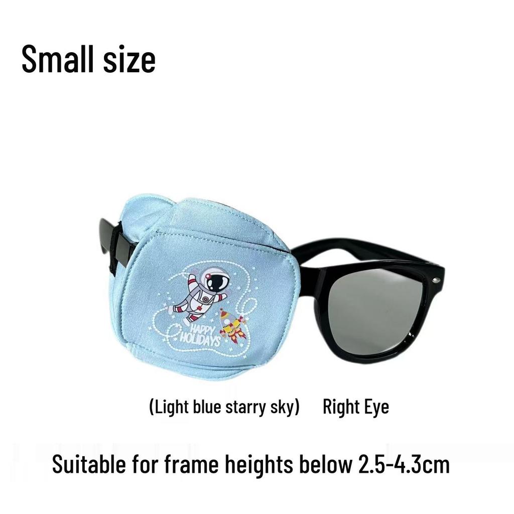 Children's Pure Cotton Amblyopia Eye Patch for Postoperative Vision Training and Strabismus/Hyperopia Correction