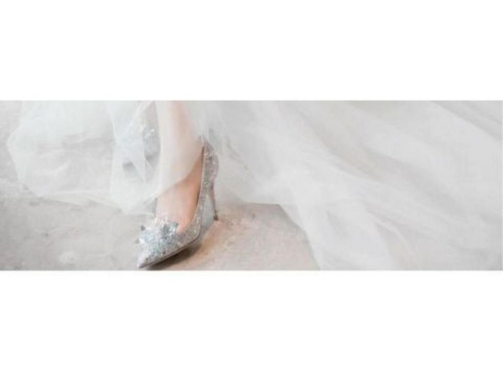 Women's Rhinestone Stiletto Heels for Weddings and Banquets 2025