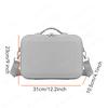 Storage Bag for DJI NEO Integrated Carrying Case Handbag Travel PU Suitcase with Shoulder Strap Drone RC-N3 Accessories