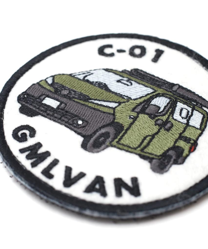 GORDON MILLER C-01 Round Patch, 80x80mm, Olive Drab, 1714734