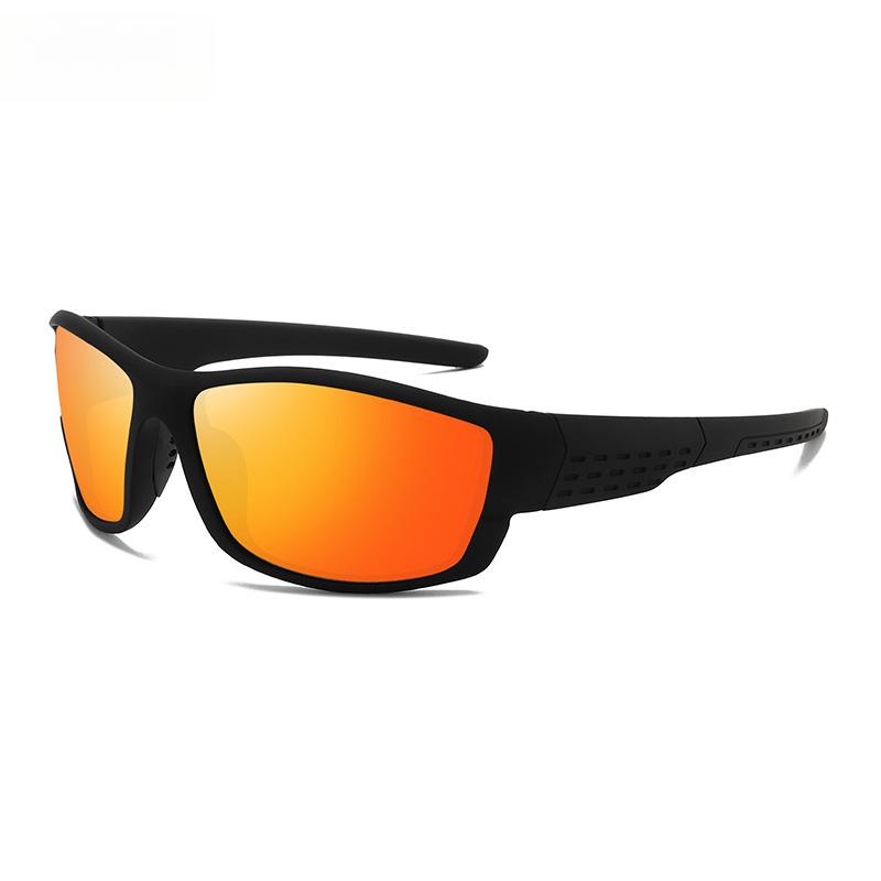 Men's Cycling Sunglasses Cross-Border Outdoor Sports Polarized Sunglasses Bicycle Riding Windproof UV Protection Glasses