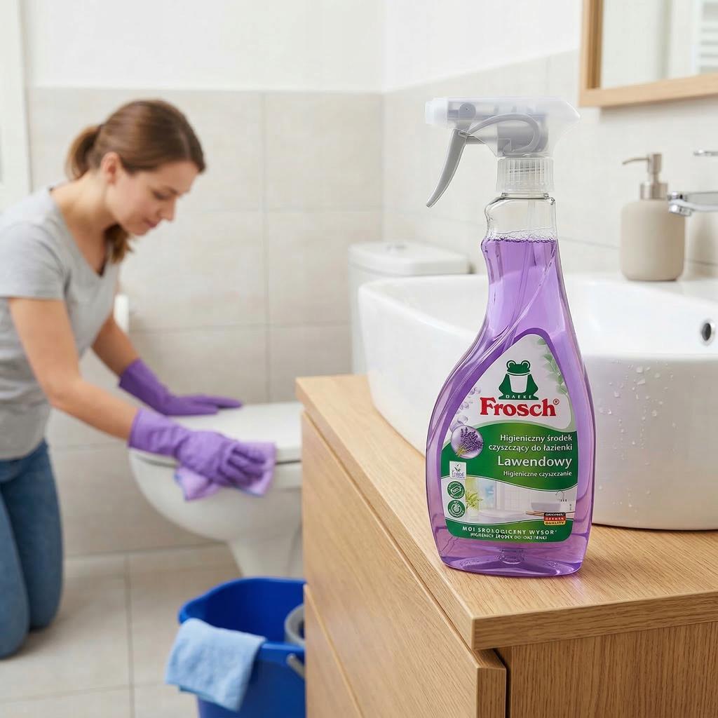Frosch Higieniczny Środek Czyszczący Do Łazienki Lawendowy 500Ml