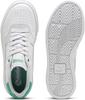 PUMA CALI Court Match 2024 Frost Size Women's Sneakers, 393094, Fall/Winter Colorway, White/Jade (08), 22.5cm