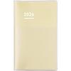 Kokuyojibun Diary Notebook 2026 Monthly Weekly A5 Slim Butter Yellow Ni-JCD1Y-26 Starting in Nove...