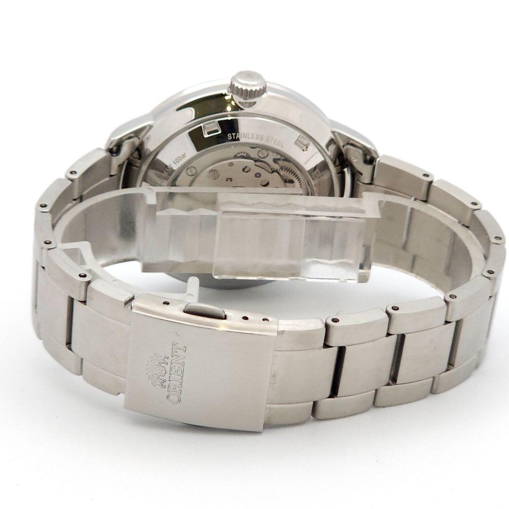 Used Beautiful Condition ORIENT Contemporary F672-UAD0 Automatic Movement Working Condition Exhibition Case Back Box.Manual.Warranty.Extra Links