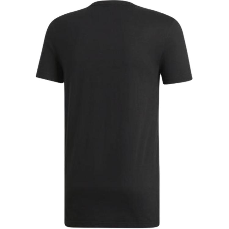 Adidas E Lin Scatter Comfortable Fashion Casual Short Sleeve T-Shirt Men T-Shirts Black DV3042