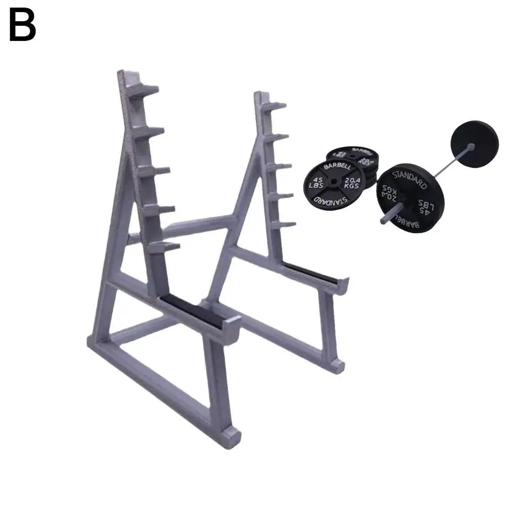 Barbell Pen Holder Desk Top Personality Ink Fountain Pen Storage Holder Pencil Display Student Stationery Squatrack Pen Stand