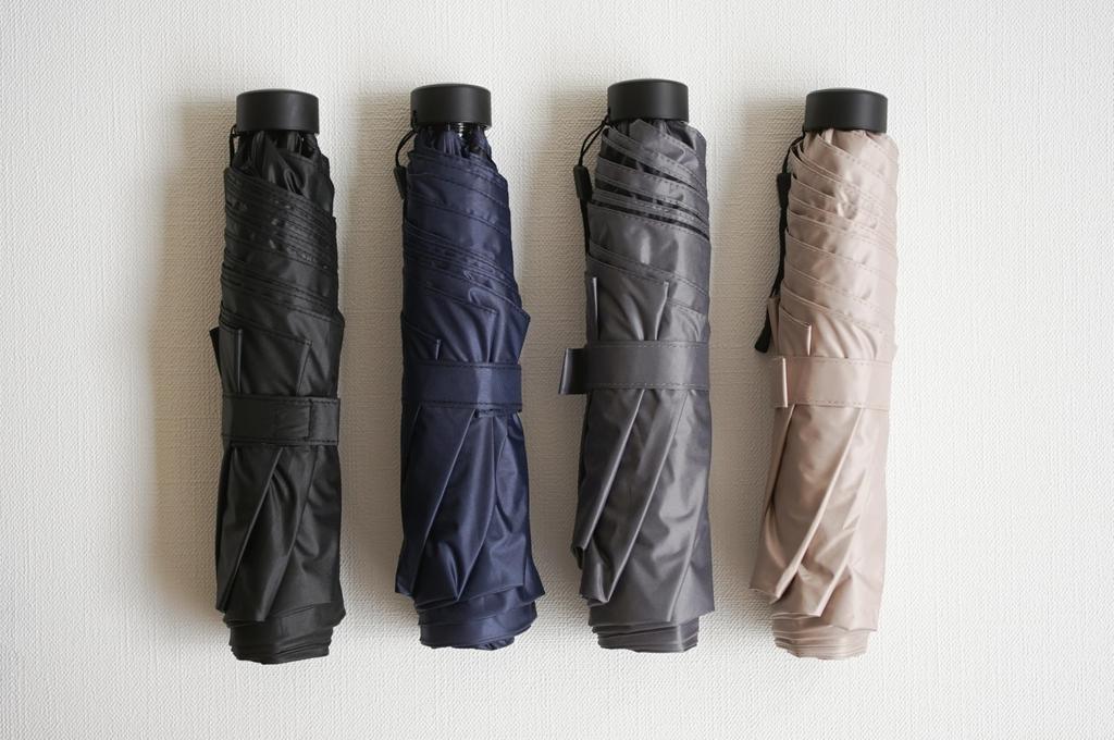 Komiya Shoten Folding Umbrella for Men and Perfect for Sun and UV Light Solid 55cm Women, Rain, Protection, Wind-Resistant Ribs, 100% Blocking, Color,
