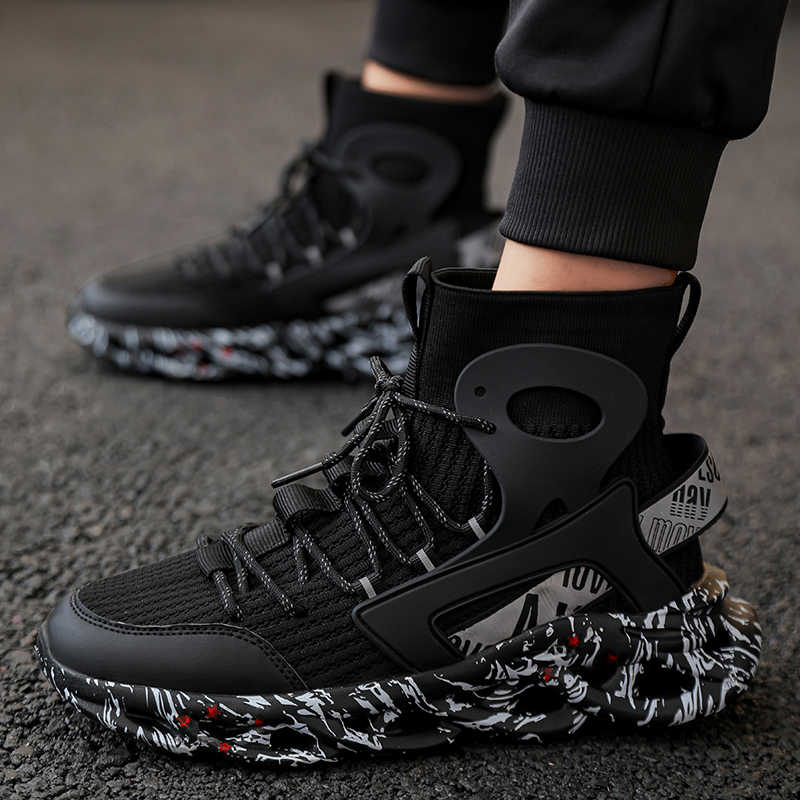 Fashion In The Forest Platformed Men's Deodorant Casual High Brand Sneakers Mother Shoes Sports Super Sale Shouse Affordable Price