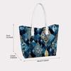 Blue Geometric Gem Tote Bag Luxury Ladies Shoulder Bag