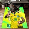 1pc Neymar Design Printed Area Rug Carpet for Bedroom Living Room Home Decor Rugs Mat Non Slip Mat Rug for Bedside