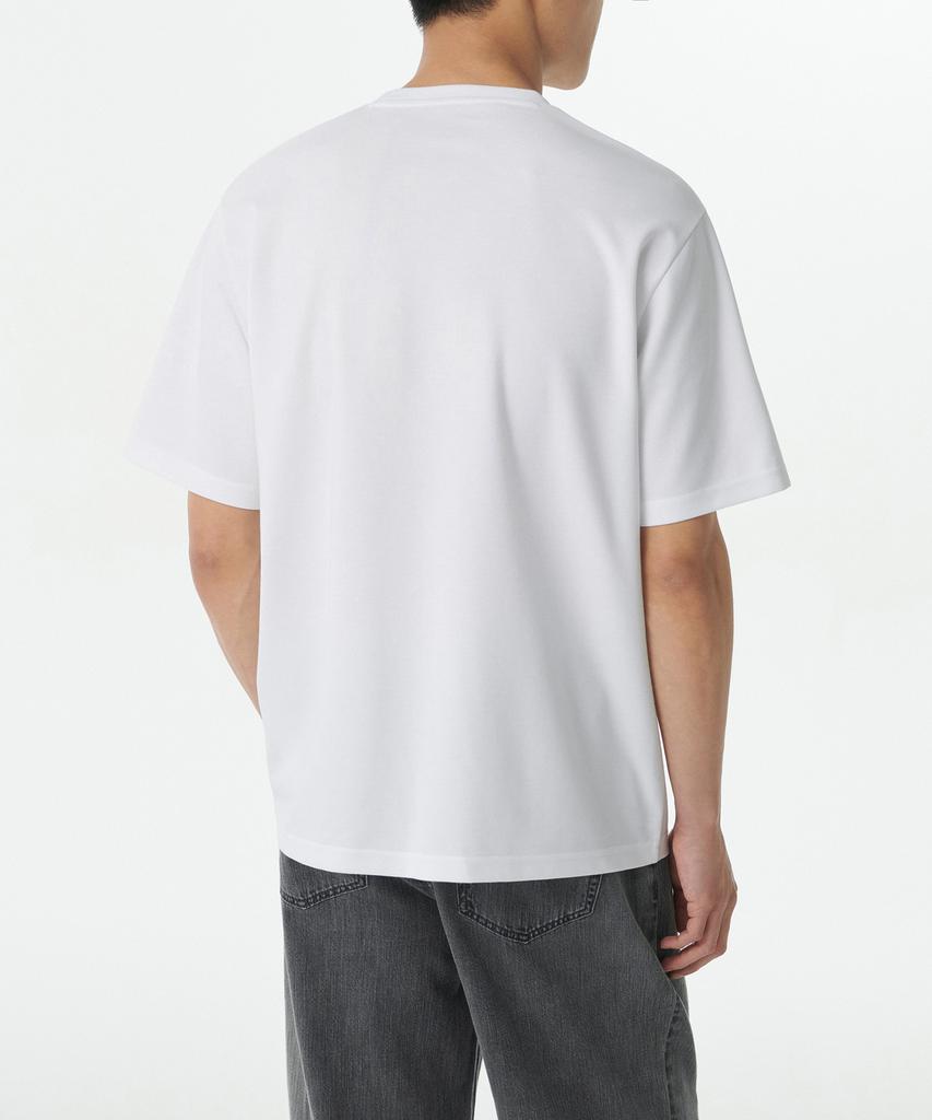 Musinsa Standard Optimal Relaxed Crew Neck T-Shirt [White]