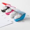 ABS Mini Stapler Stapleless Binding Paper Stapler Portable Hand Held Stapler  Daily Use