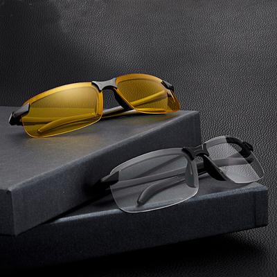 PC Ultralight Sonnenbrille Fahrer Fahrspiegel Outdoor Fahren Nachtsichtbrille Mode Sonnenbrille nicht polarisierte Brille