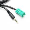 Cars 3.5mm AUX CD Stereo Audio Line Input Cable For Renault Clio Megane Espace Kangoo Laguna 2005 2006 2007 2008 2009 2010 2011 Radio Accessories 4