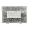 420pcs 410 Stainless Steel Hexagon + Round Head Cross Screws With Washer For  Home Appliances, Furniture, DIY Supplies Parts