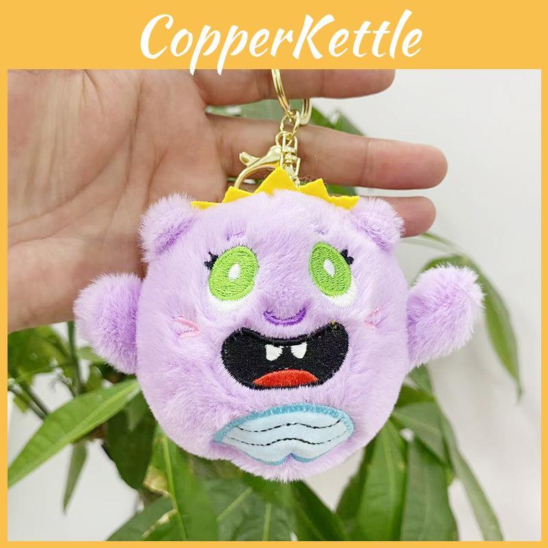 Plush Enchanting Monster Keychain Bag Cute Animal Themed Key Holder Everyone For