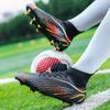 High-top Football Shoes Mens Soccer Cleats Outdoor Lightweight Training Boots Ground Athletic Football Boots for Men/Women