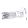 Gaming Keyboard with Blue Switch 104 Keys RGB Backlit USB Wired Mechanical Keyboard for Win 7 8 10
