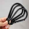 Camping Hiking Carabiner Clip with Spring Snap Lock Aluminum Alloys Carabiner Keychain Hook Clip Spring Link Carabiner