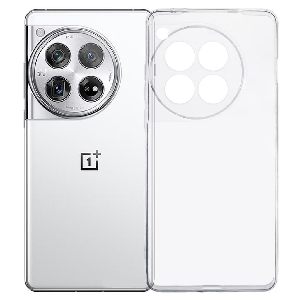 Für OnePlus 12 5G Stoßfestes Case 1,5 mm Dicke Transparente TPU Handyhülle