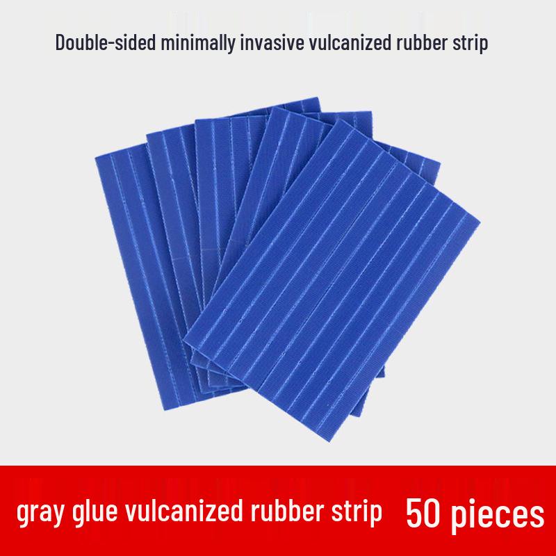 Motorcycle & EV Tire Repair Kit with Vulcanized Rubber Strips & Glue