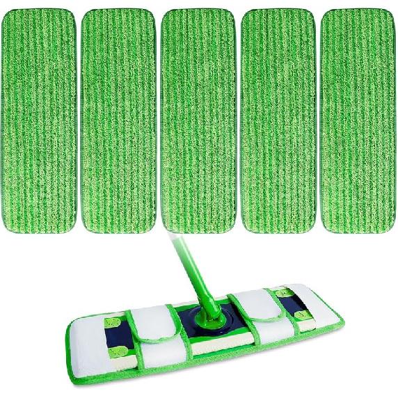 XL Wet Pads Refills for Swiffer XL Dry Sweeping Cloths Reusable XL Wet Mopping Pad Cleaning Cloths Microfiber Mop Pads for Hardwood Floor Cleaning