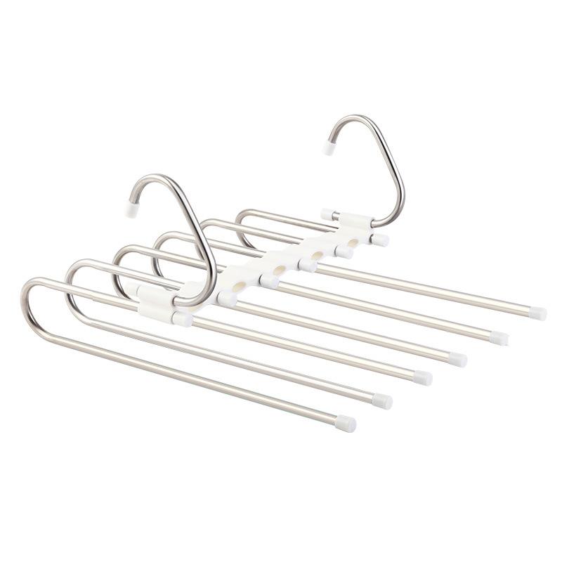 Folding Clothes Hanger Does Not Take Up Space, Multifunctional Storage Tool, Multi-layer Folding Drawer Pants Hanger