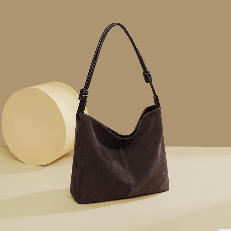 Tote Bag New Autumn and Winter Genuine Leather Women's Bag Large Capacity Underarm Bag Commuting Fashion Shoulder Bag