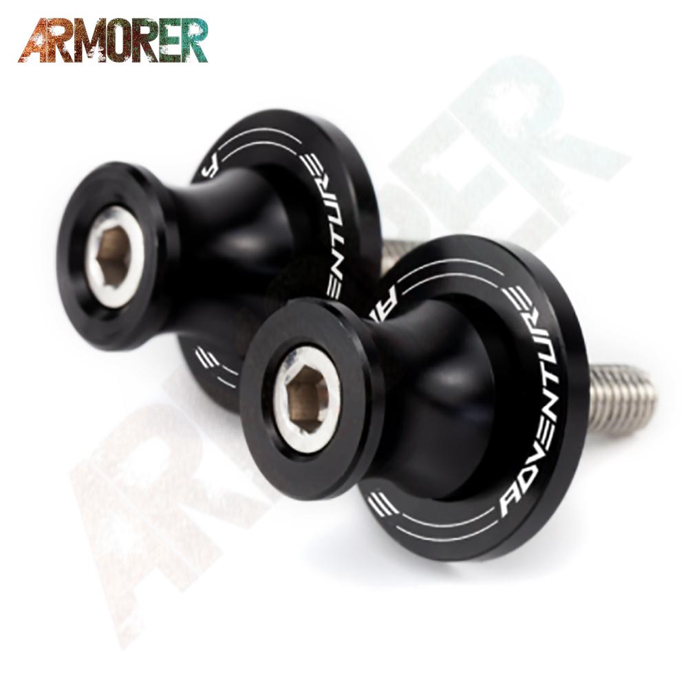 For KTM 1290 Super Adventure 390 790 1050 1090 1190 ADVENTURE ADV Motorcycle Accessories 10mm Swingarm Spool Slider Stand