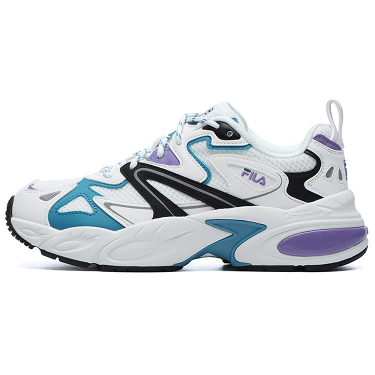 

New FILA Hertitage Low Top White/Purple Women s F12W141122FCB 36.5