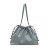 Drawstring Pleated Bucket Bag Women's 2025 Trendy New Large-capacity Summer Casual Shoulder Versatile Tote Bag
