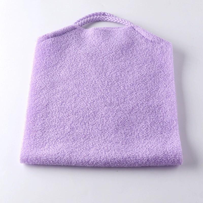 Korean-Style Elastic Nylon Exfoliating Back Scrub Towel