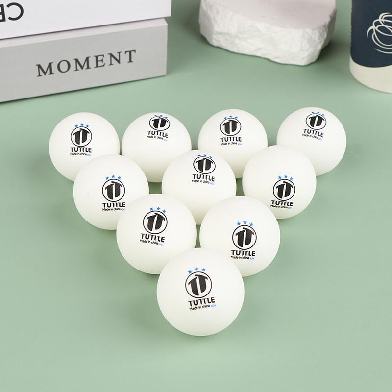 10Pcs 3-Star Professional Ping Pong Balls 40Mm High Elasticity Games Supplies