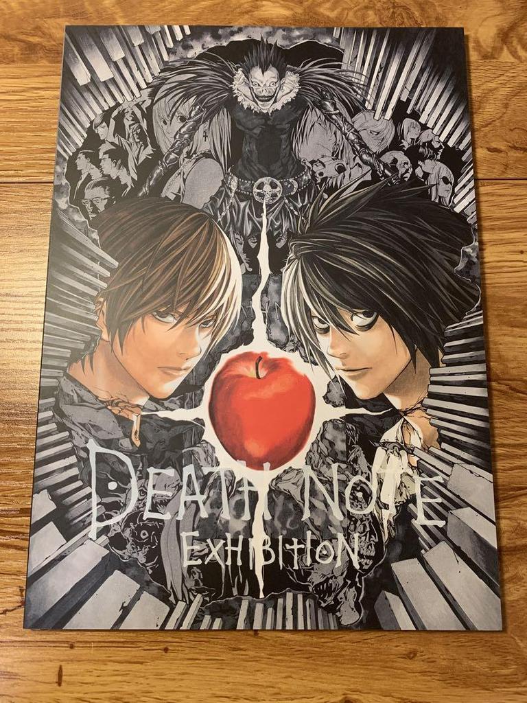 [USED] DEATH NOTE EXHIBITION Original Artwork Collection Rare Item