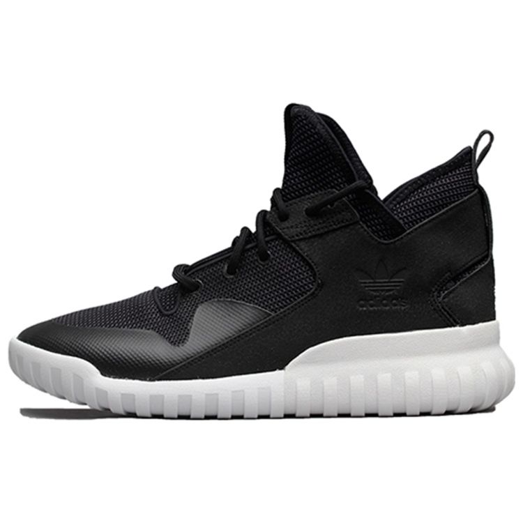 

Черные кроссовки унисекс adidas Tubular X Core Running-White-Ftw S77843