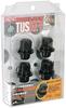 Bulllock Tusky Mag Lock M12 X 4 TUSKEY MAG T621B KYO-EI [Kyoei Industry] Set, P1.5, Locks, M12XP1.5, Black,