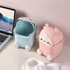 Creative Mini Desktop Trash Bin Living Room Office Kitchen Bedroom and Other Multi-purpose Cartoon Cute Storage Bins