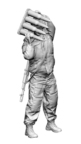 Orange Hobby 1/35 Scale Modern Russian/Soviet ZSU-57-2 Spalka 57mm Cannon Barrel Set (for Trumpeter) Plastic Model Kit Parts G35-225