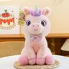 Super Cute Starry Unicorn Plush Toys for Best Friends Birthday Gifts for Girls' Bedroom Ornaments Cradle Machine Redeem