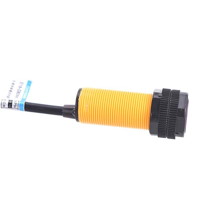3-80cm Erfassungsbereich Einstellbar Intelligenter Roboter E18-D80NK Infrarot Hindernisvermeidung Fotoelektrischer Sensor Näherungsschalter