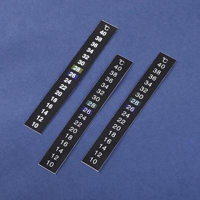 Fish Tank Temperature Sticker LCD Temperature Sensing 10-40 ℃ Fish Tank Water Temperature Measurement Patch Aquarium Tool