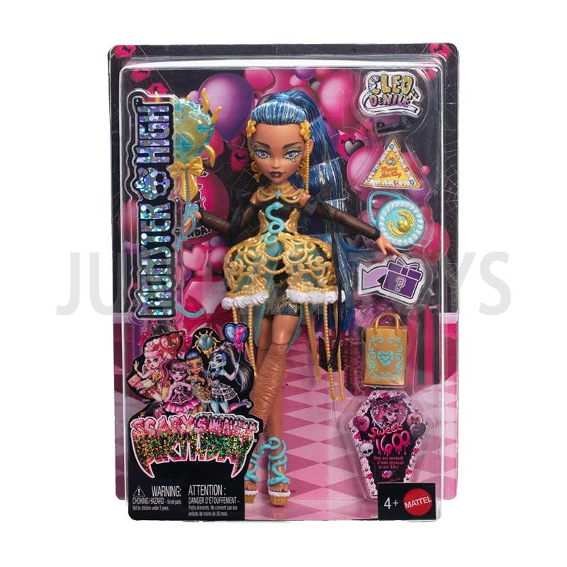 Monster High Monster Fest Doll Frankie Stein Cleo De Nile Clawdeen Wolf Monster Ball Party Fashion Collectible Doll Kids Gifts