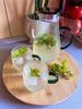 GLASS MUG WITH HANDLE FOR COFFEE AND TEA 330ml. FOR HOT COLD