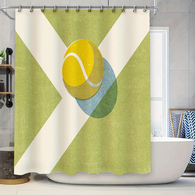 

Shower Curtain Botanical Leaf Pattern Nature Forest Backdrop Waterproof Fabric Decor Modern Bathroom Accessories Vintage Home Te W60H190(CM)-1 Pcs